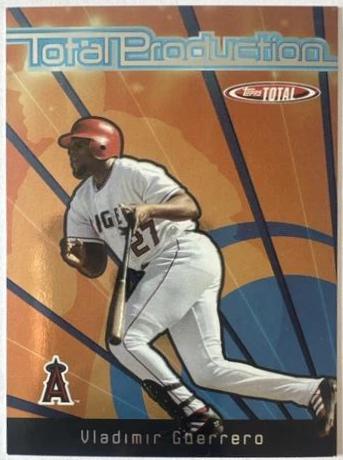 Vladimir Guerrero #TP-VG Baseball Cards 2005 Topps Total Production