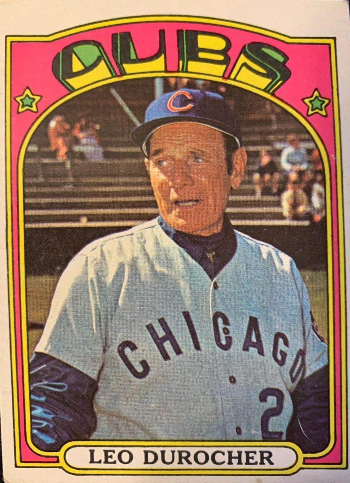 Leo Durocher #576 1972 Topps Baseball