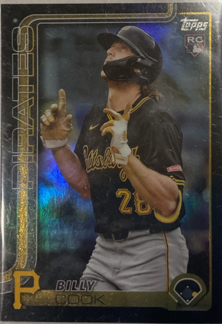 Billy Cook [Black Diamante Foil] #425 Prices | 2025 Topps Series 2 ...