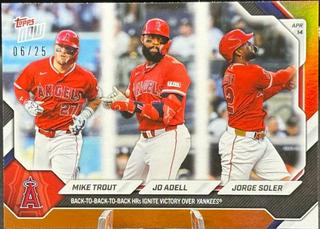 Mike Trout / Jo Adell / Jorge Soler