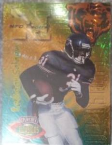 Rashaan Salaam #7 Football Cards 1996 Playoff Illusions