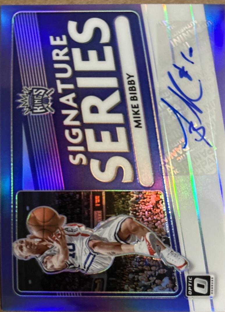 Mike Bibby #SS-MBI Basketball Cards 2020 Panini Donruss Optic Signature Series