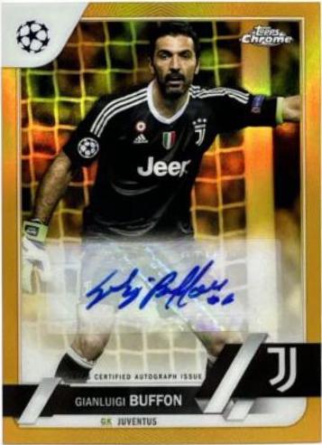 Gianluigi Buffon [Gold] #CA-GB Prices | 2022 Topps Chrome UEFA Club ...