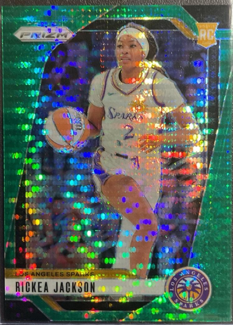 Rickea Jackson [Green Pulsar] #60 Prices | 2024 Panini Prizm WNBA