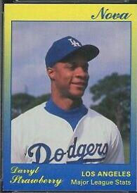 Darryl Strawberry #37 Baseball Cards 1991 Star Nova Edition