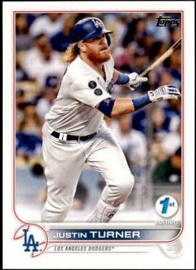 Justin Turner #257 2022 Topps 1st Edition Baseball