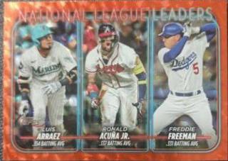 National League Leaders Batting Average