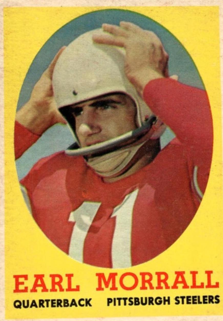 Earl Morrall #57 1958 Topps Football