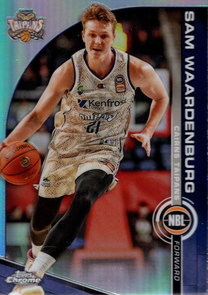 Sam Waardenburg #28 Basketball Cards 2023 Topps Chrome NBL