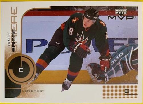 Daniel Briere #140 Hockey Cards 2002 Upper Deck MVP