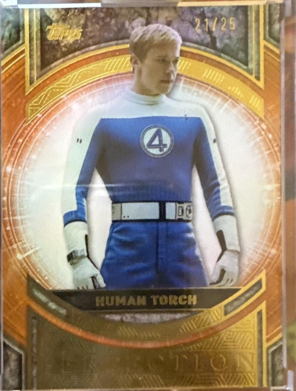 その他 Topps Marvel Human Torch PSA 9 5/5 Human Torch [Orange] #3 Prices | Marvel 2025 Topps The Collector