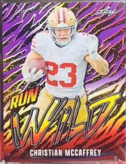 Christian McCaffrey [Purple] #RW-4