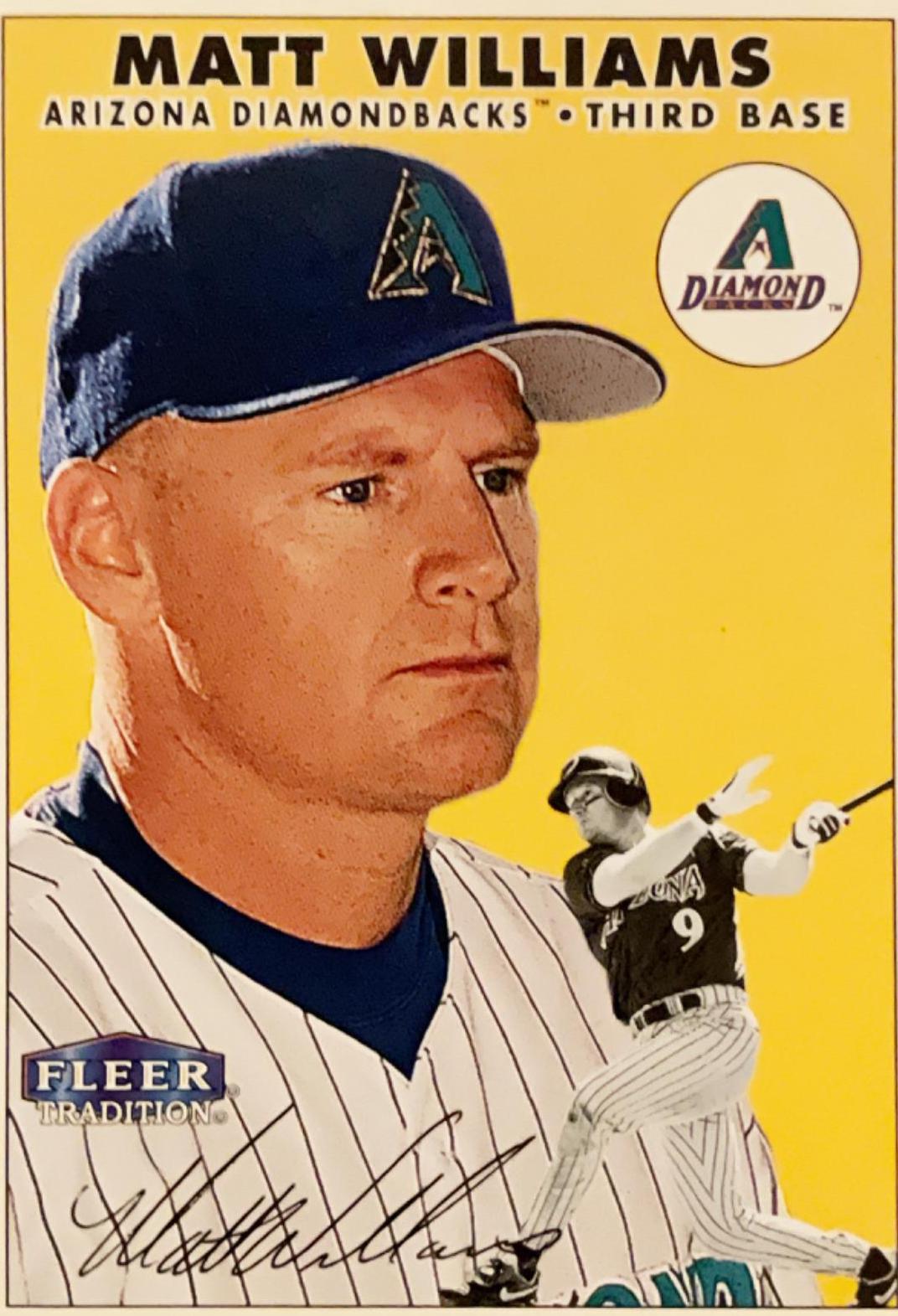 Matt Williams #40 Baseball Cards 2000 Fleer Tradition