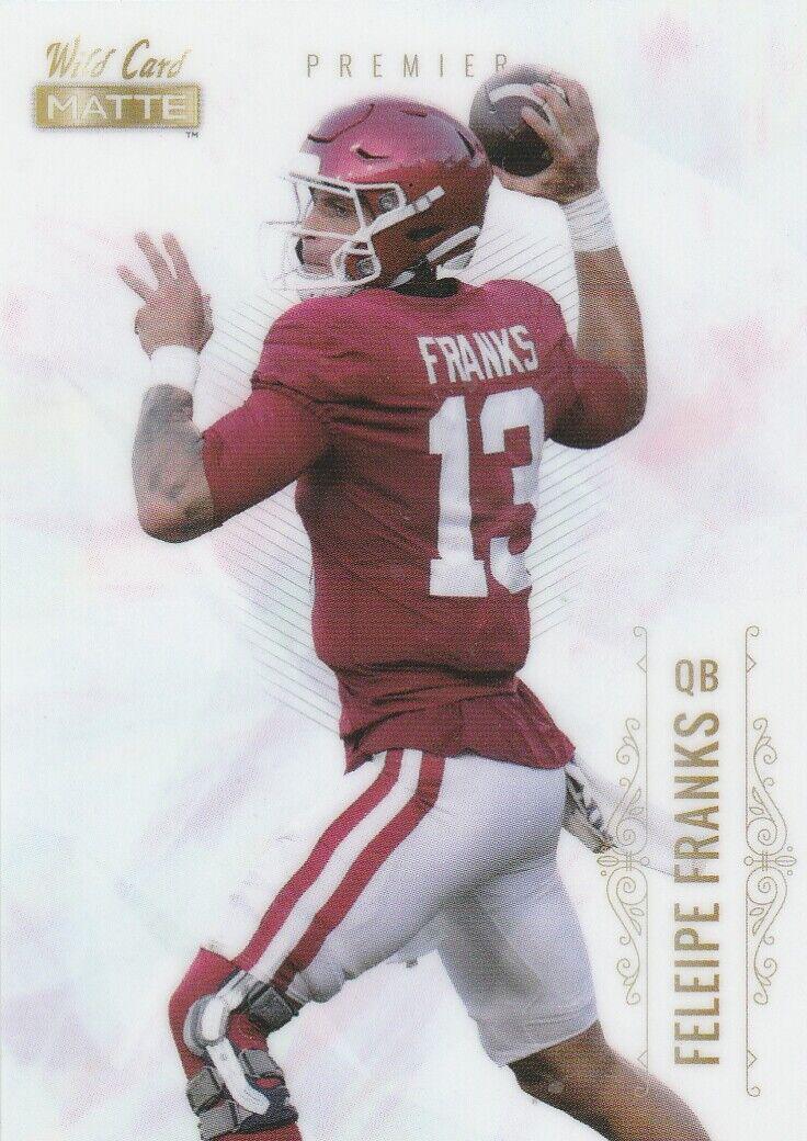 Feleipe Franks #mbc-27 2021 Wild Card Matte Football