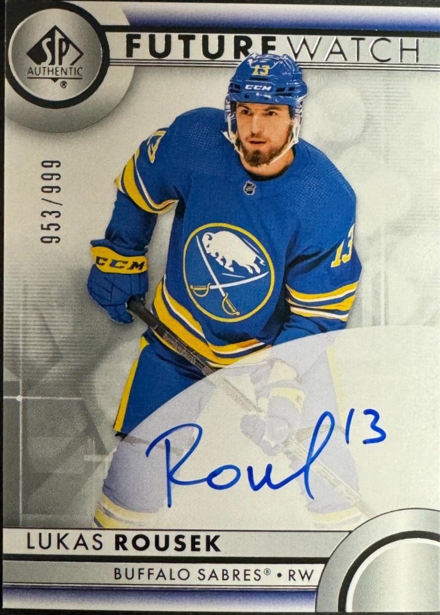 Lukas Rousek #124 2023 Sp Authentic Hockey
