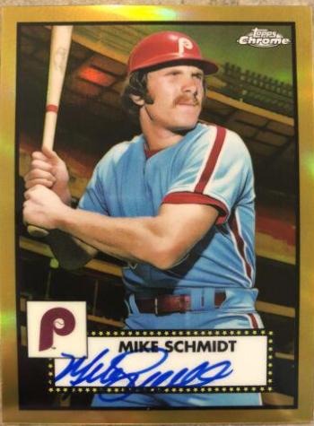 Mike Schmidt #PA-MSM 2021 Topps Chrome Platinum Anniversary Baseball Autographs