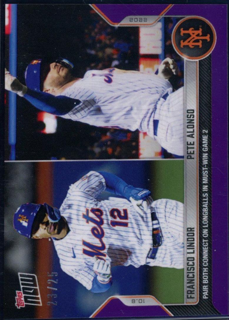 Francisco Lindor / Pete Alonso [Purple] #1047