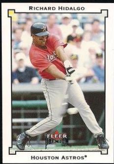 Richard Hidalgo #84 Baseball Cards 2002 Fleer Premium