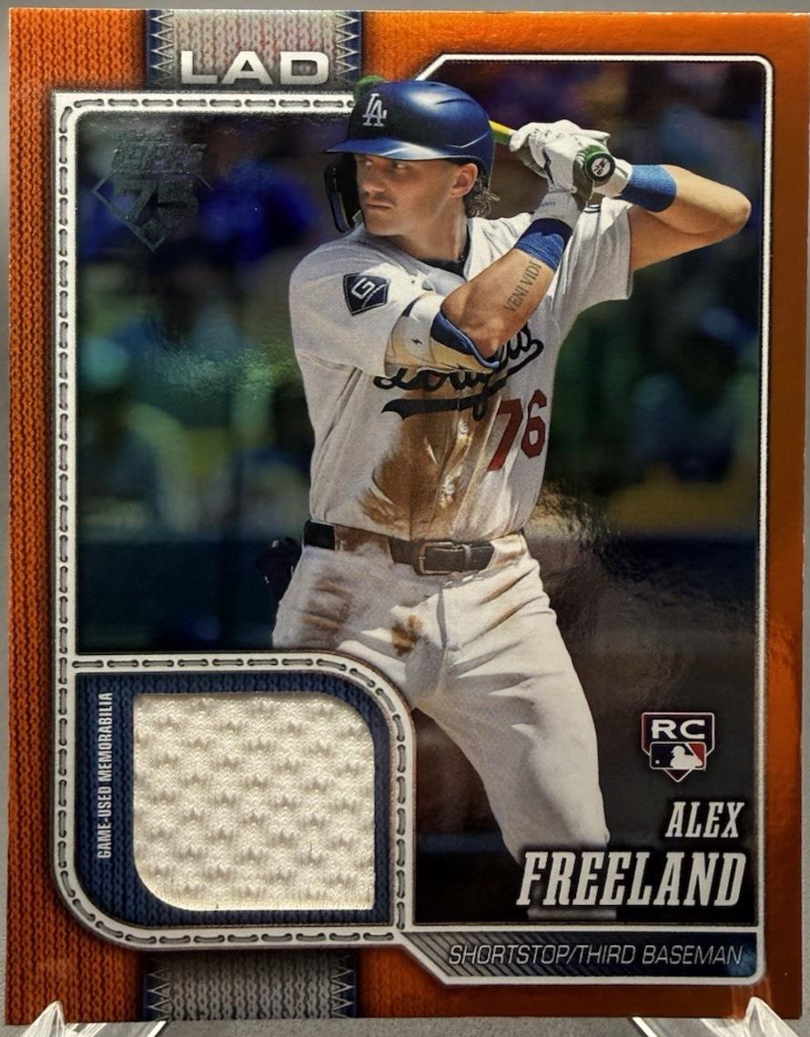 Alex Freeland [Orange] #74 Prices | 2026 Topps Real One Relic