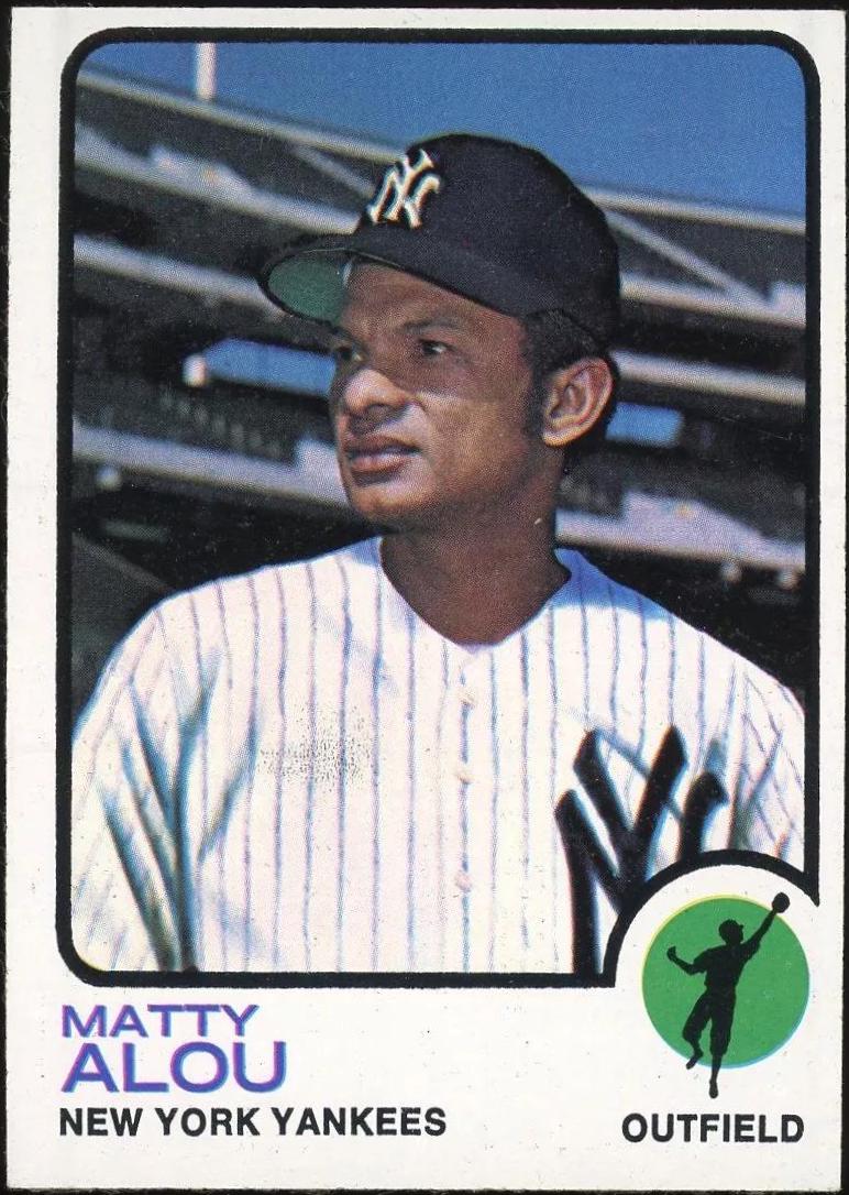 Matty Alou #132 1973 Topps Baseball