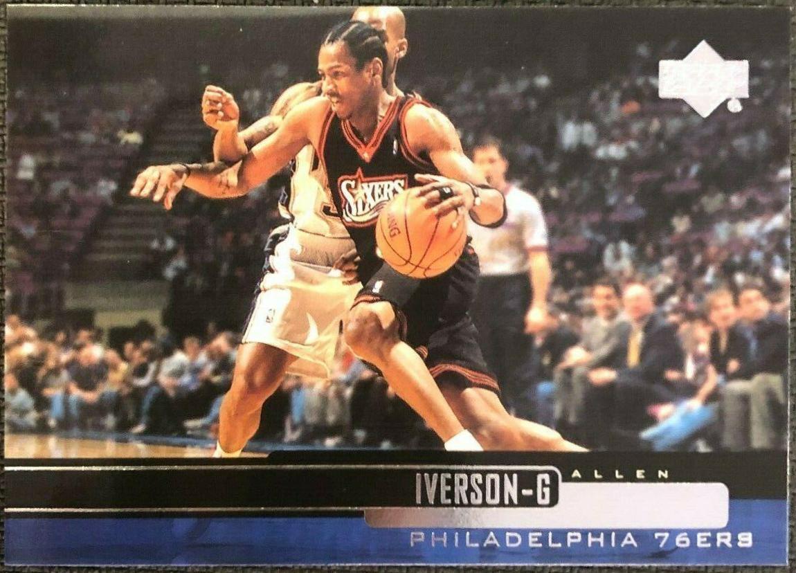Allen Iverson #89 Basketball Cards 1999 Upper Deck