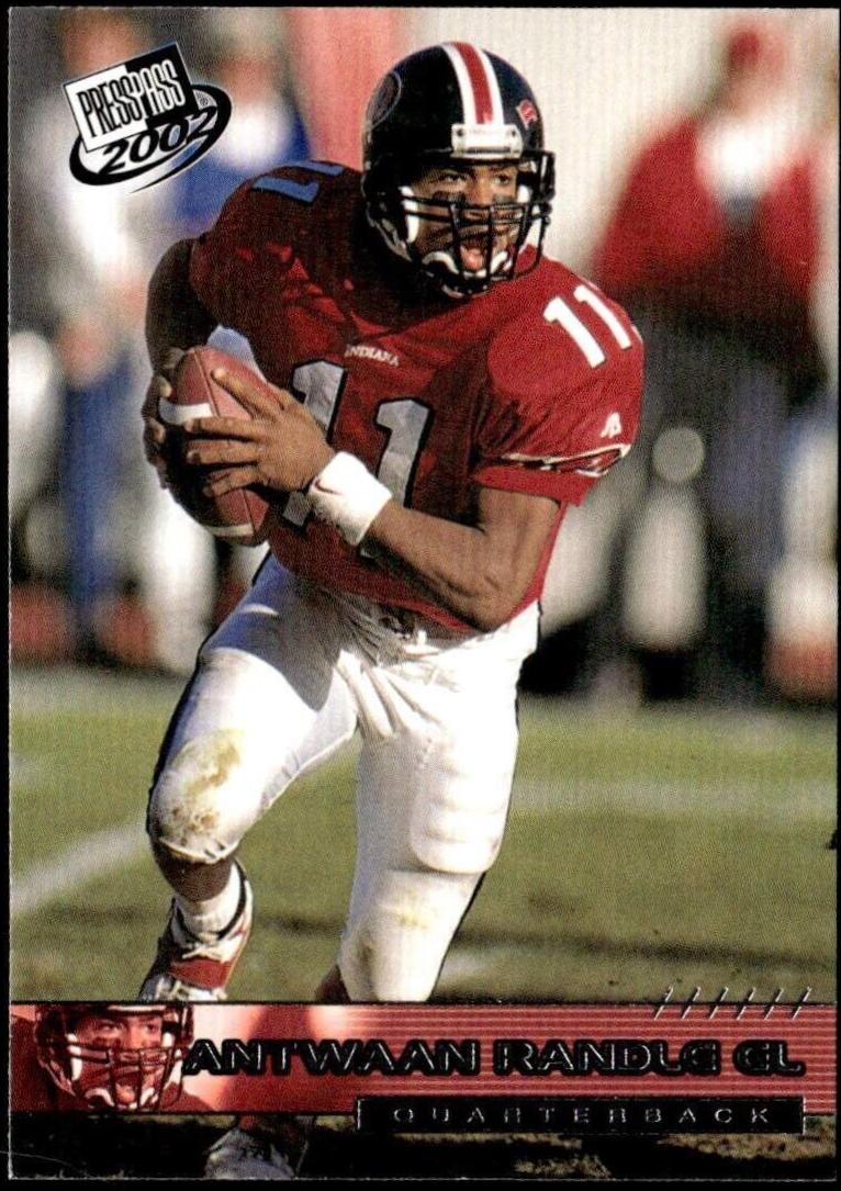 Antwaan Randle El #9 Football Cards 2002 Press Pass
