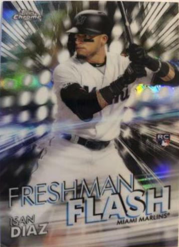Isan Diaz #FF-14 Baseball Cards 2020 Topps Chrome Freshman Flash