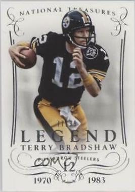 Terry Bradshaw #121 Football Cards 2014 Panini National Treasures