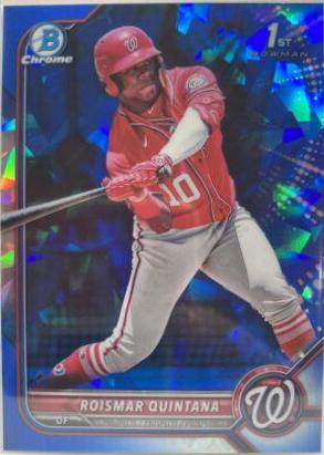 Roismar Quintana #BCP-83 Baseball Cards 2022 Bowman Chrome Prospects Sapphire