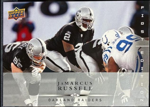 Jamarcus Russell #107 2008 Upper Deck First Edition Football