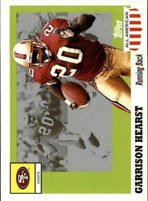 Garrison Hearst #7 Football Cards 2003 Topps All American