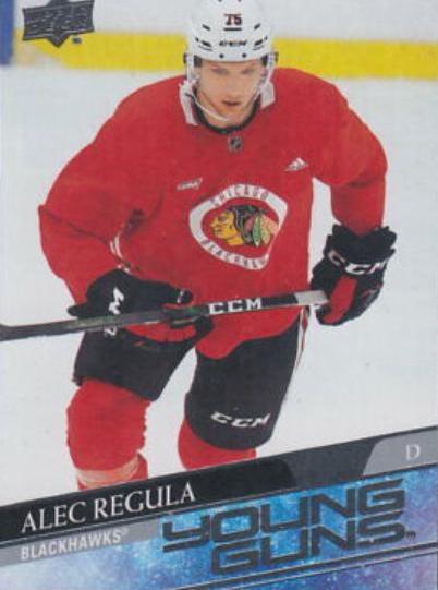 Alec Regula #478 Hockey Cards 2020 Upper Deck