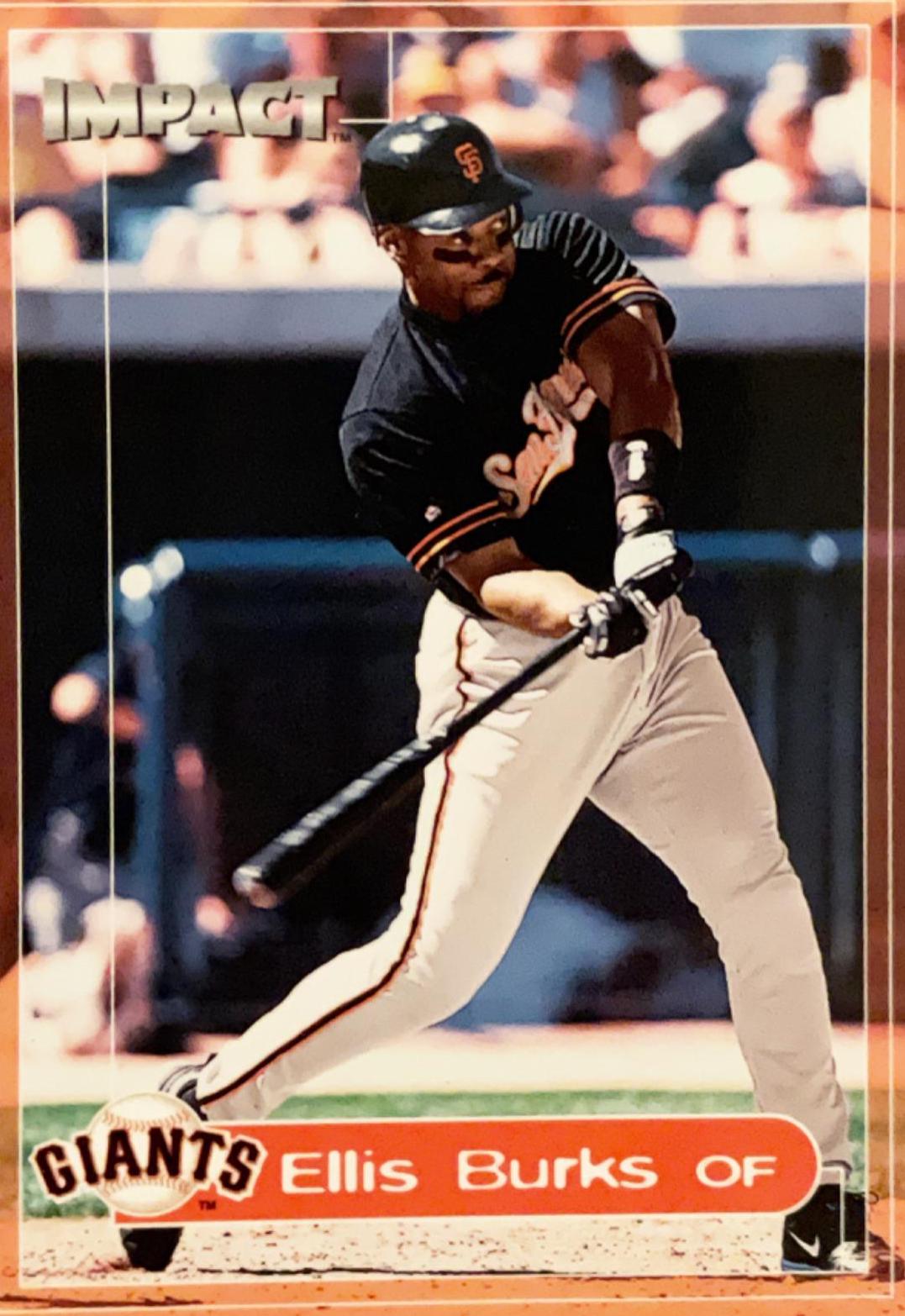 Ellis Burks #123 Baseball Cards 2000 Fleer Impact