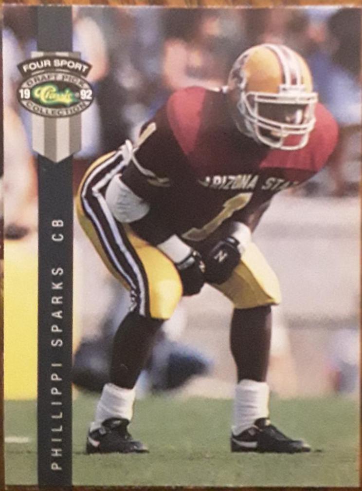 Phillippi Sparks #90 Football Cards 1992 Classic 4 Sport