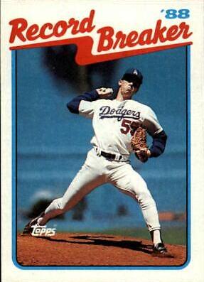 Orel Hershiser #5 Baseball Cards 1989 Topps
