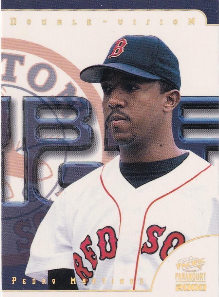Pedro Martinez #22 Baseball Cards 2000 Pacific Paramount Double Vision