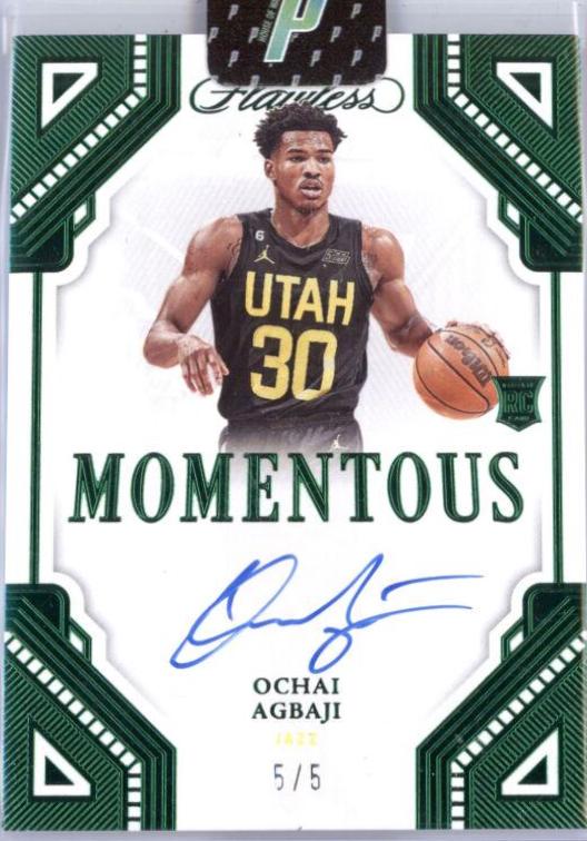 Ochai Agbaji [Emerald] #19