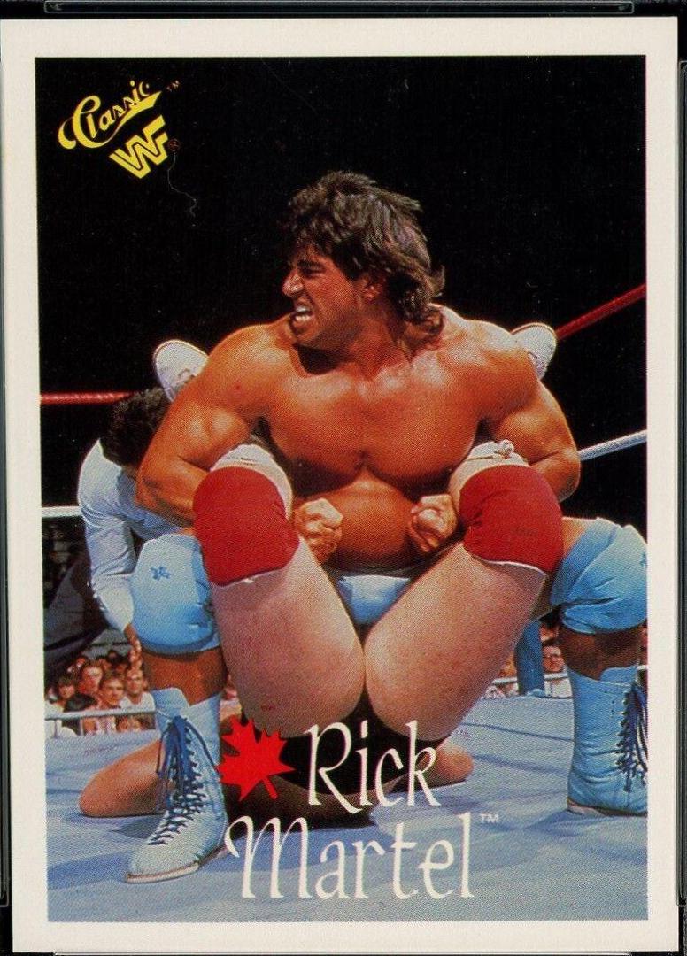 The Model' Rick Martel #20 Wrestling Cards 1990 Classic WWF