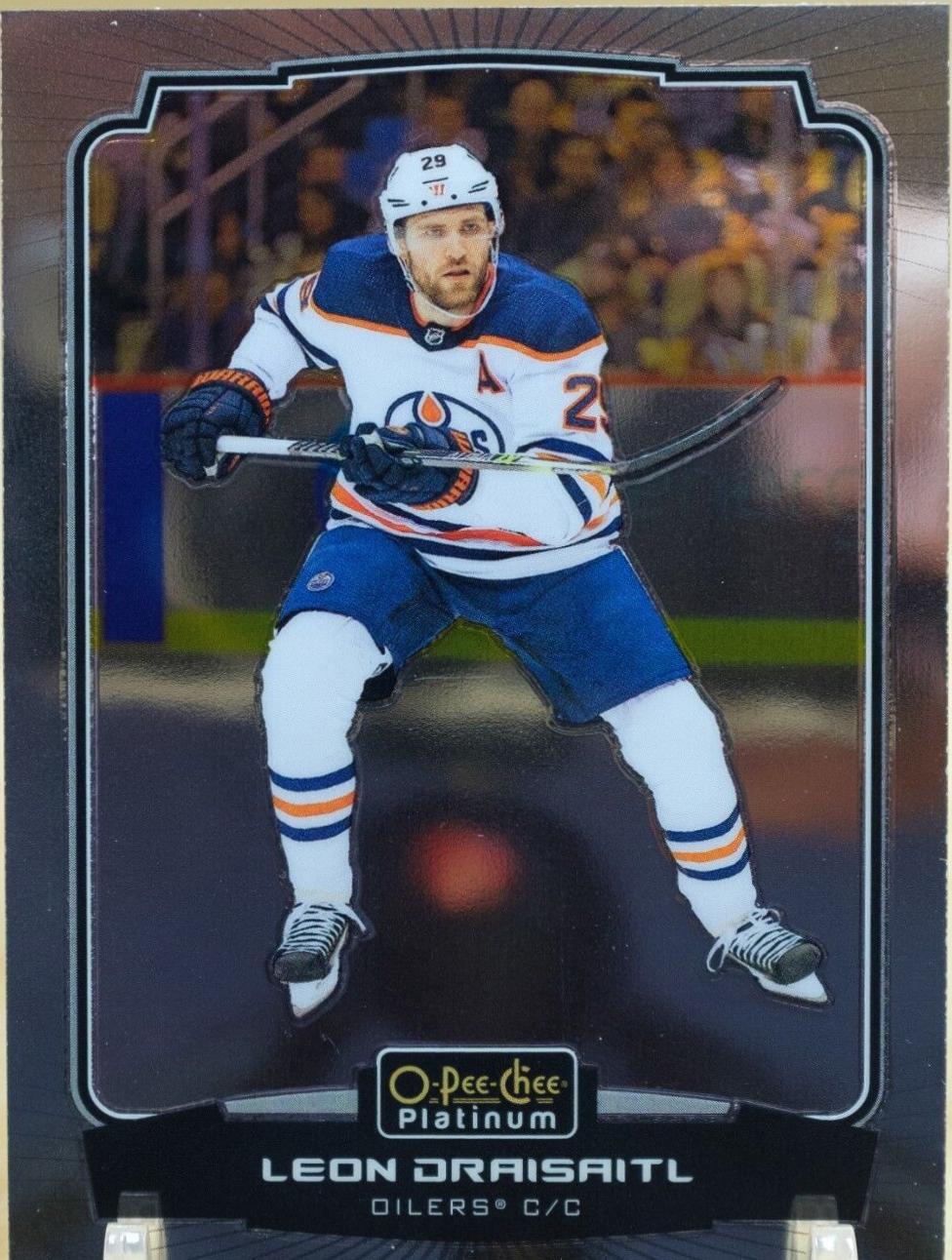 Leon Draisaitl #4 Hockey Cards 2022 O-Pee-Chee Platinum