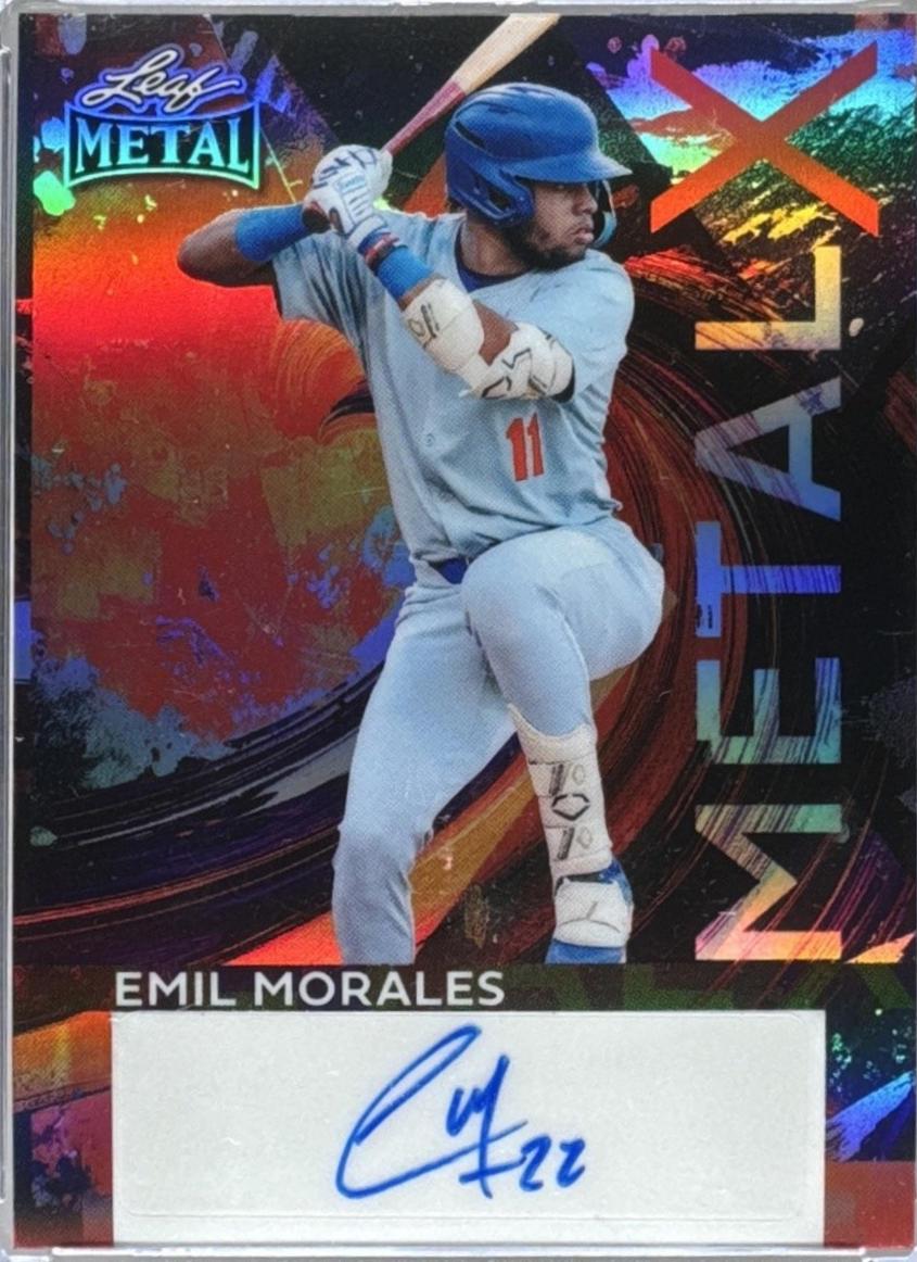 Emil Morales [Prismatic Red] #MX-EM1