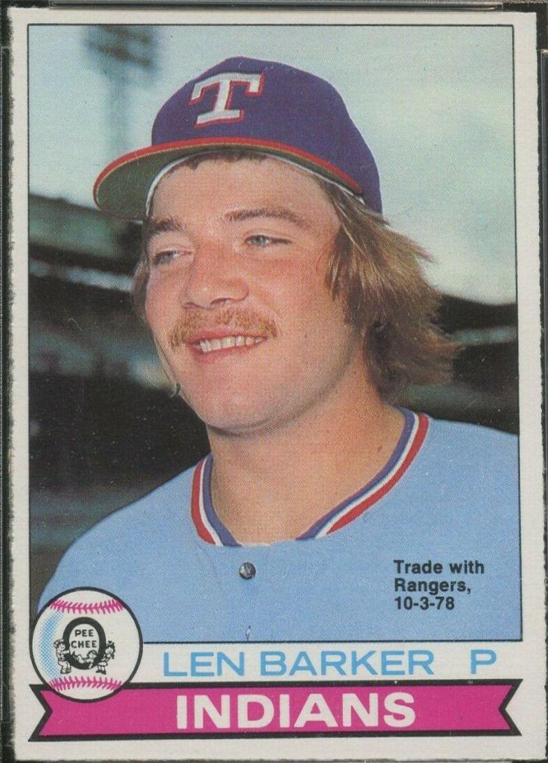Len Barker #40 Baseball Cards 1979 O Pee Chee