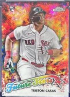 Triston Casas #FS-10 Baseball Cards 2023 Topps Chrome Future Stars