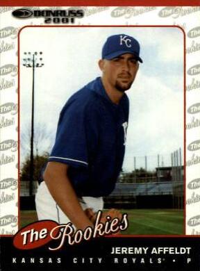 Jeremy Affeldt #R12 Baseball Cards 2001 Donruss Rookies