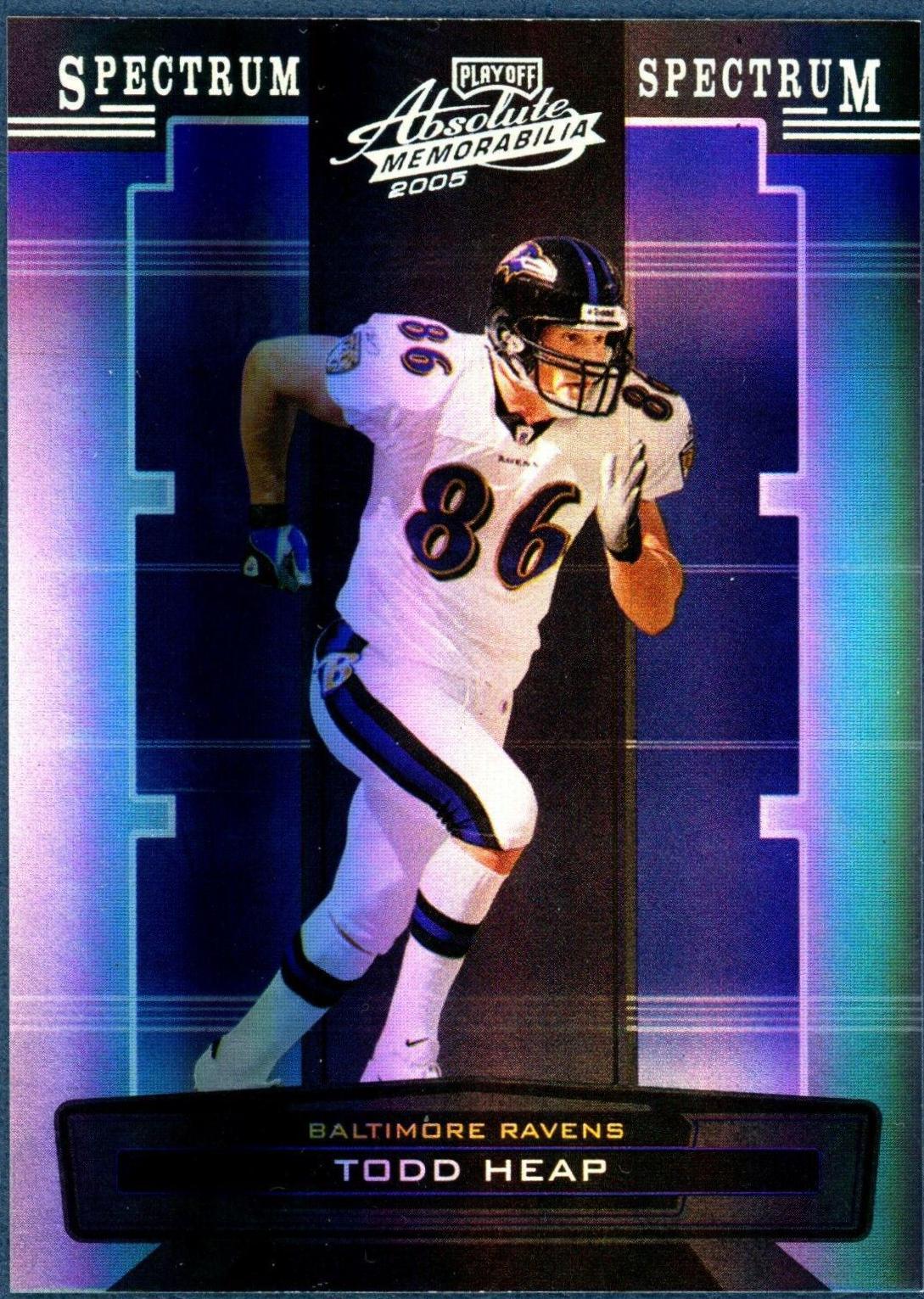 Todd Heap #16 2005 Playoff Absolute Memorabilia Football