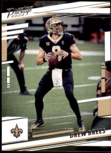 Drew Brees #215 Football Cards 2022 Panini Prestige