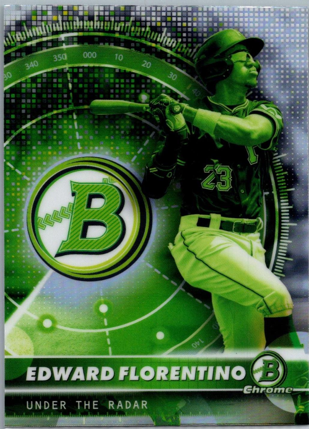 Edward Florentino [Green] #UR-9 Prices | 2026 Bowman Under the