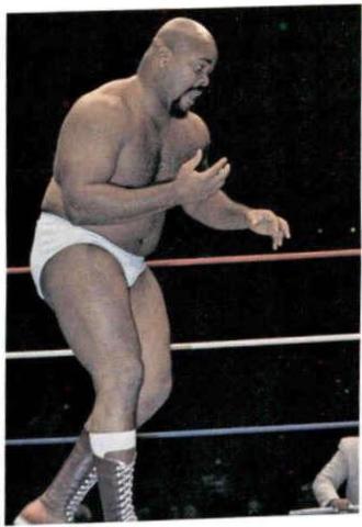 Shaska Whatley #36 Wrestling Cards 1988 Wonderama NWA