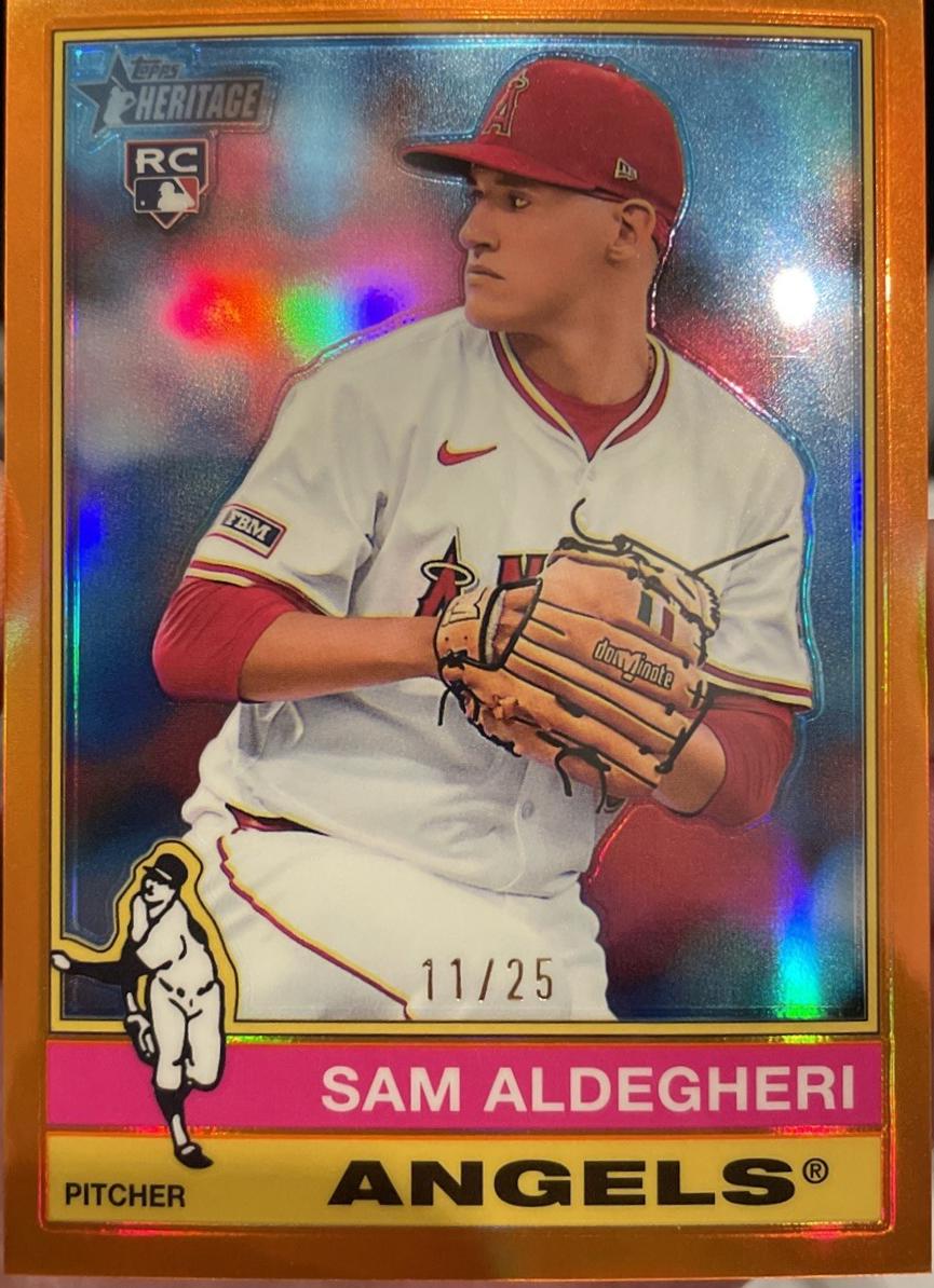 Sam Aldegheri [Orange Chrome Variation] #322