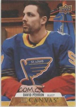 David Perron #C193 Hockey Cards 2020 Upper Deck UD Canvas