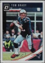 Tom Brady #65 Football Cards 2018 Donruss Optic